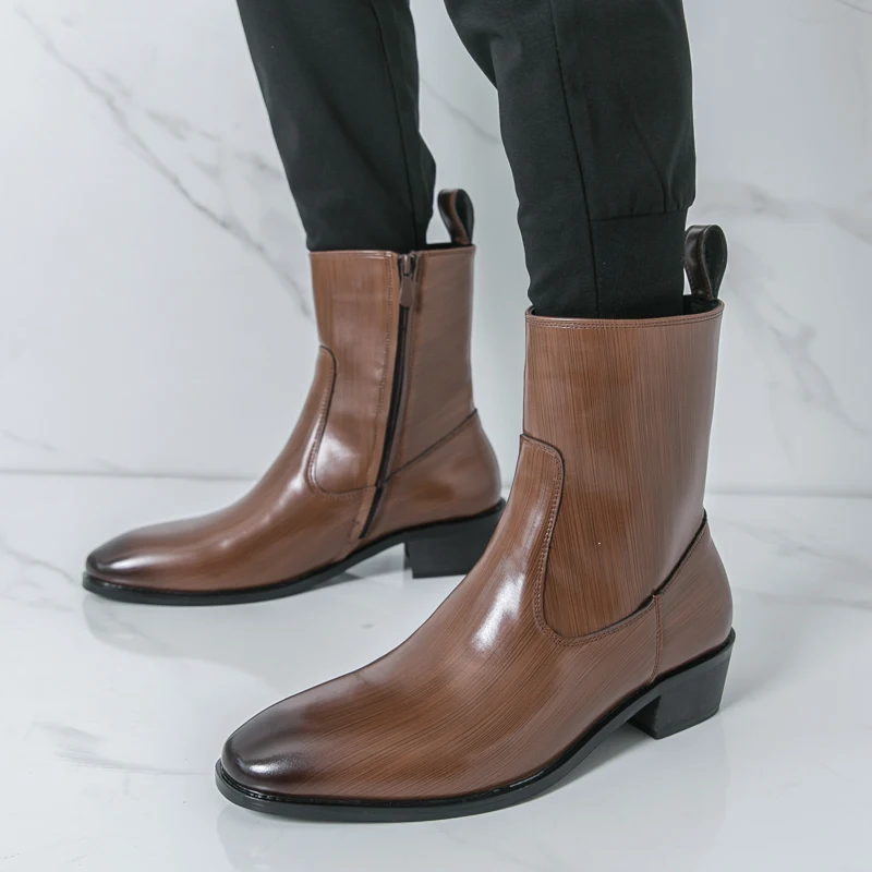 Men Shoes Type - Bottines classiques confortables Botas mode hommes