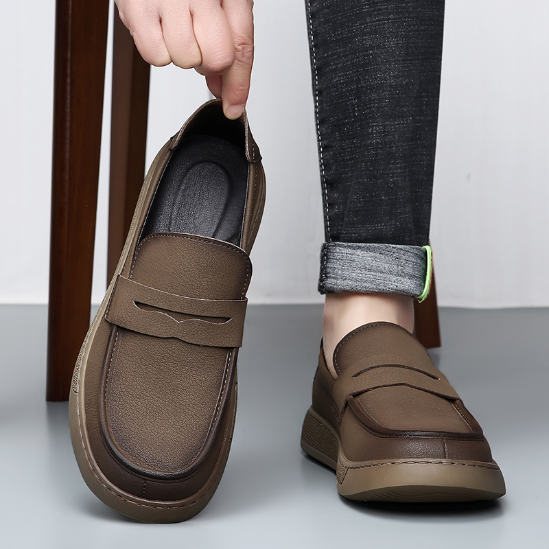 Men'S Shoes Hey Dude - DIMANYU Chaussures décontractées en cuir véritable