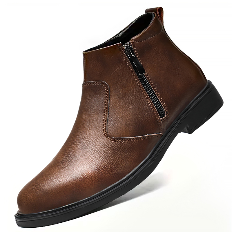 Men'S Shoes Hey Dude - Nouvelles chaussures en cuir à tige