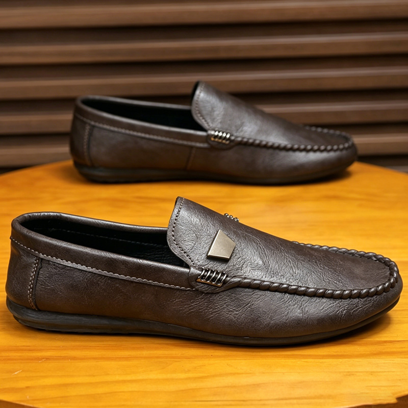 Men'S Shoes Hey Dude - Chaussures en cuir pour hommes de