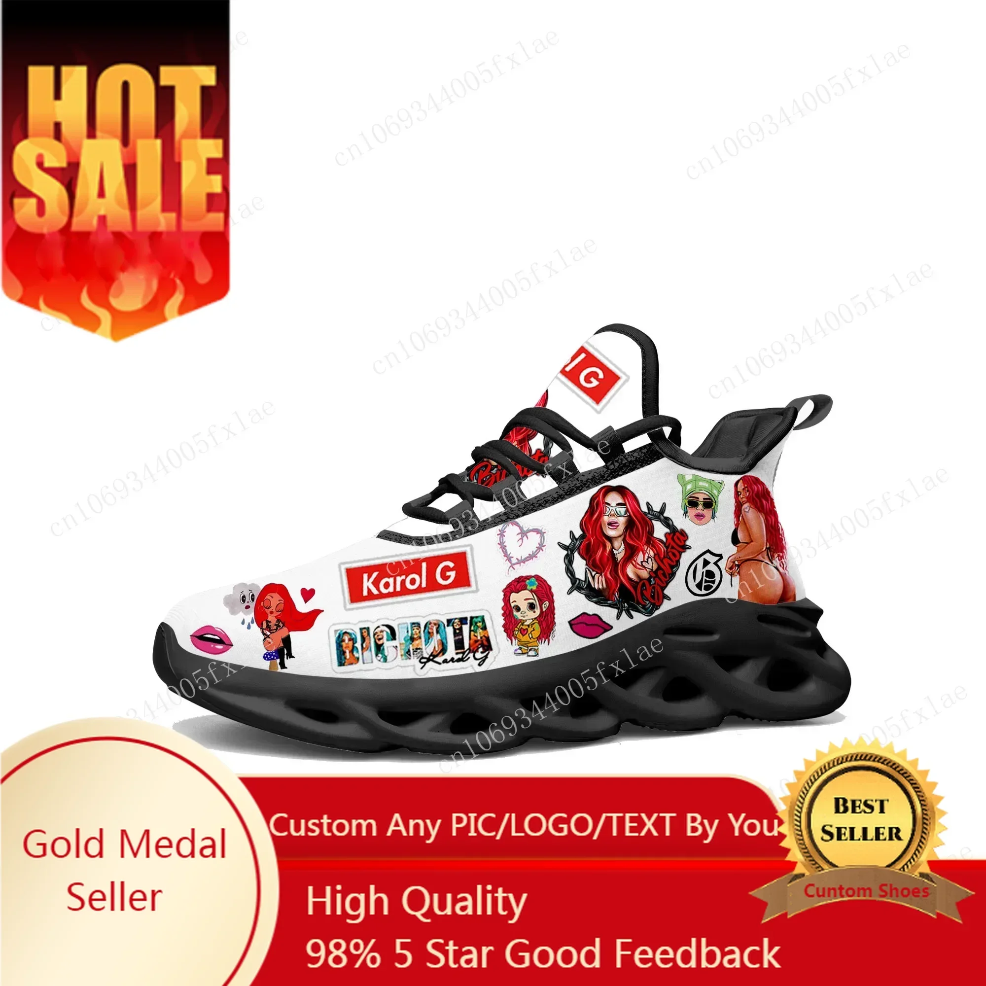 Men Shoes Running - Baskets plates Karol G Bichota pour