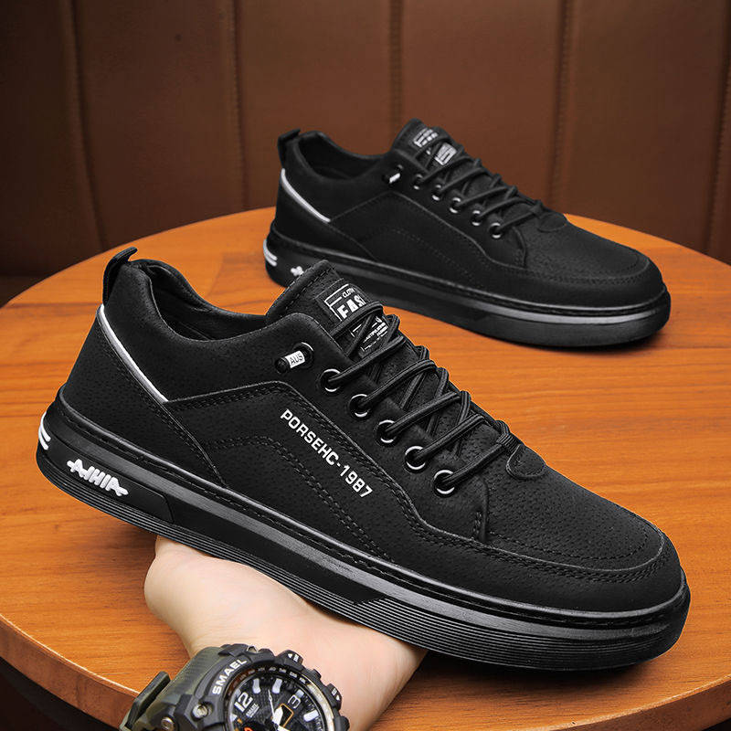 Men'S Shoes Hey Dude - Baskets blanches en cuir souple pour