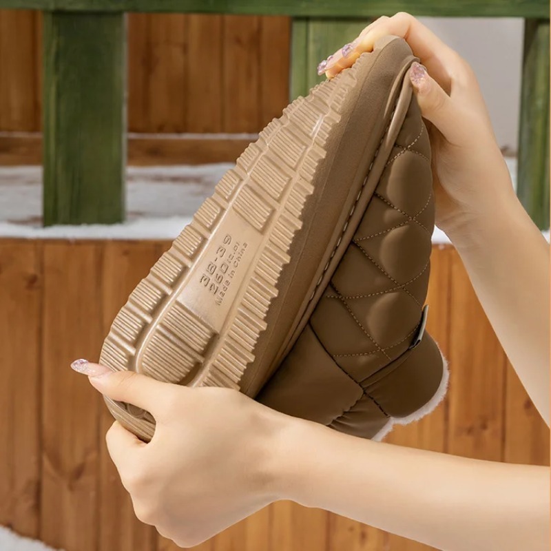 Pantoufles d'hiver doublées de - Men Shoes Type avis et prix
