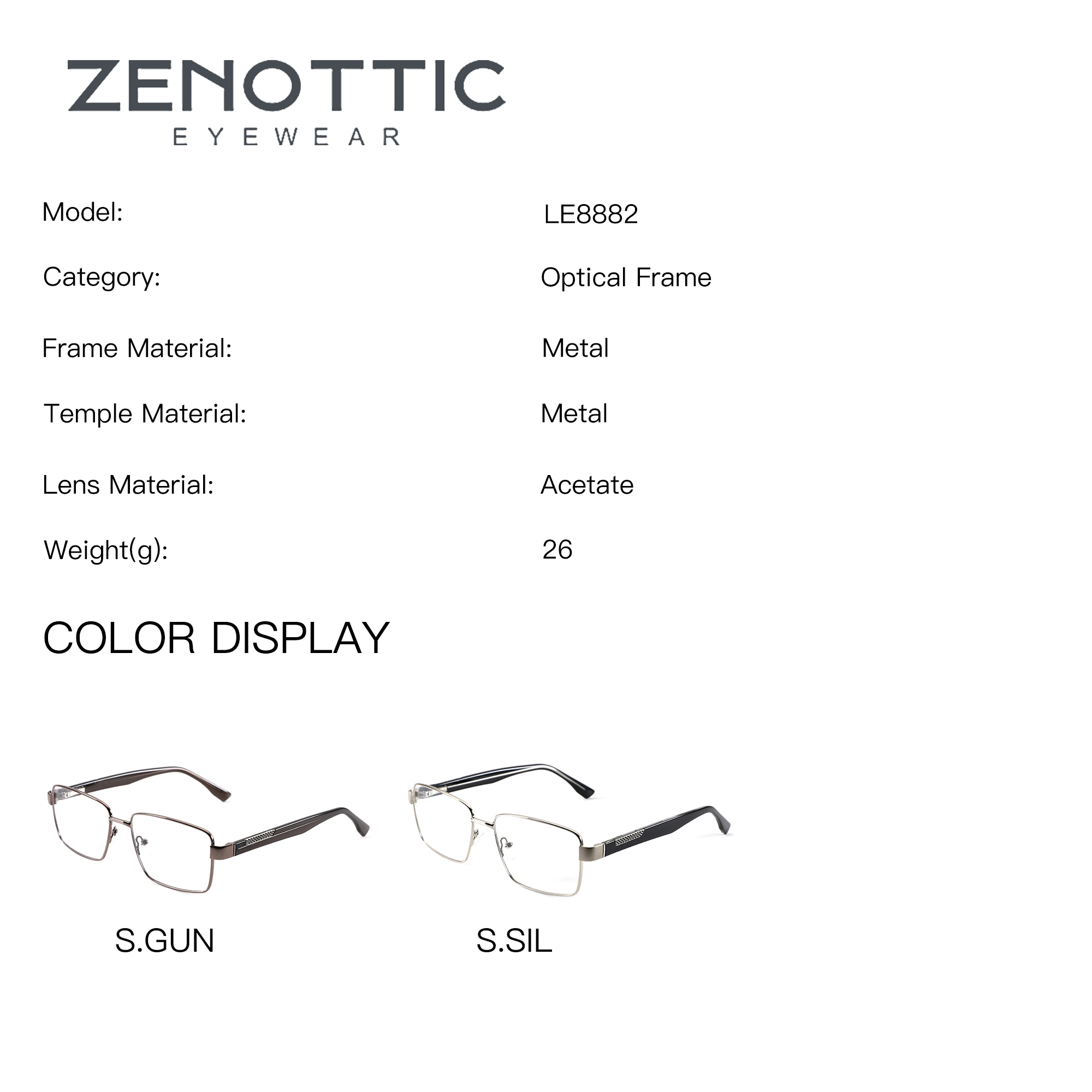 Lunettes de vue rectangulaires - Men Shoes Zegna avis et prix