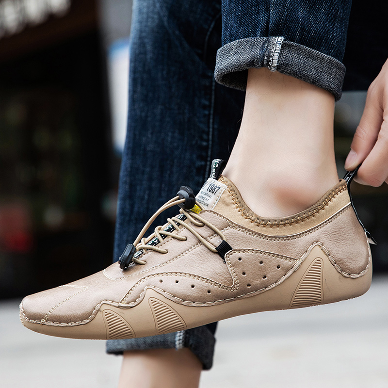 Baskets décontractées en cuir  - Men Shoes Zegna avis et prix