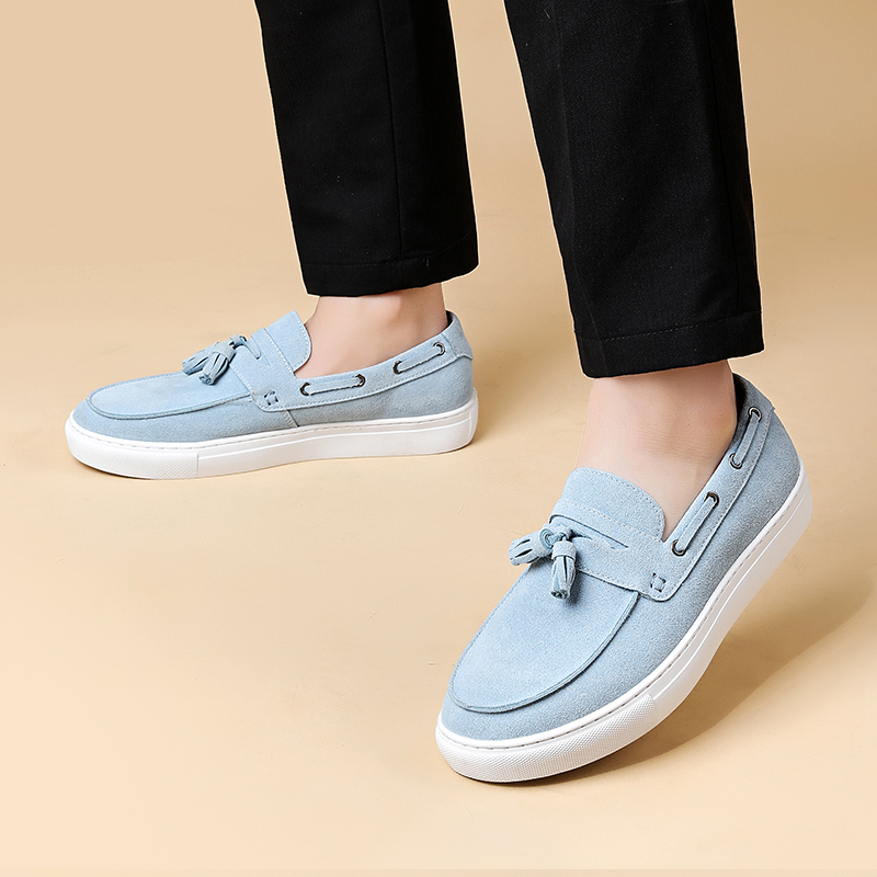 Mocassins classiques en daim p - Men'S Shoes Hey Dude avis et prix