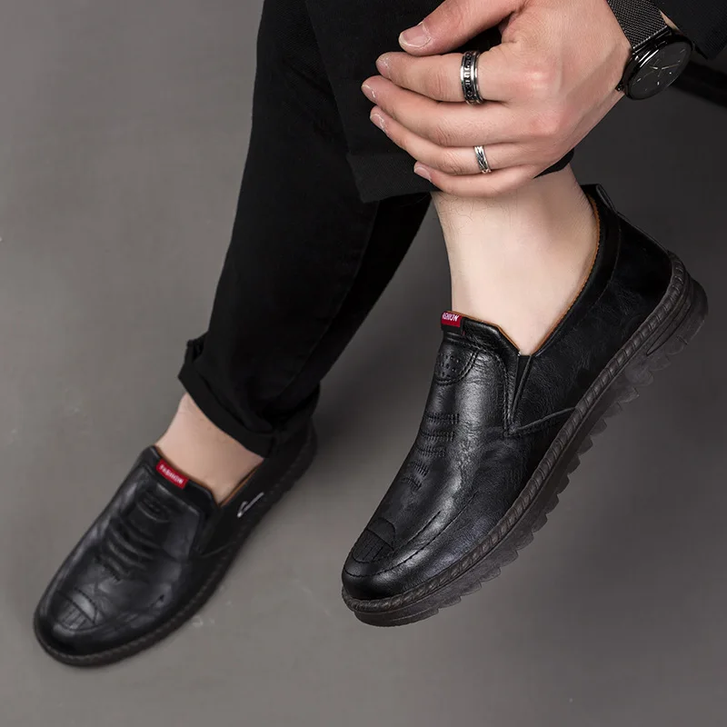 Chaussures en cuir pour hommes - Men'S Shoes Hey Dude avis et prix