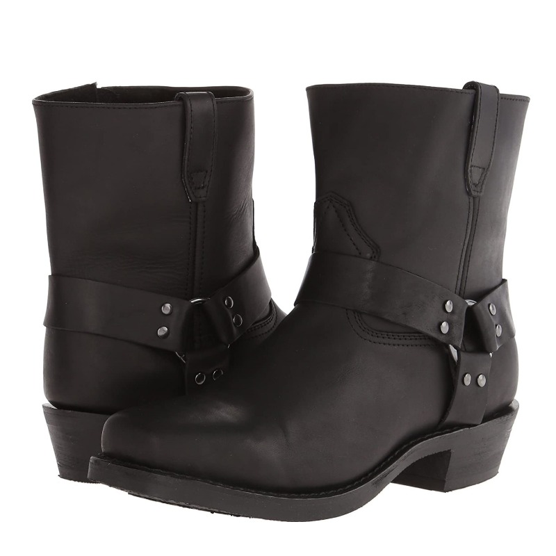 Bottes de Cowboy rétro en cuir - Men Shoes Type avis et prix