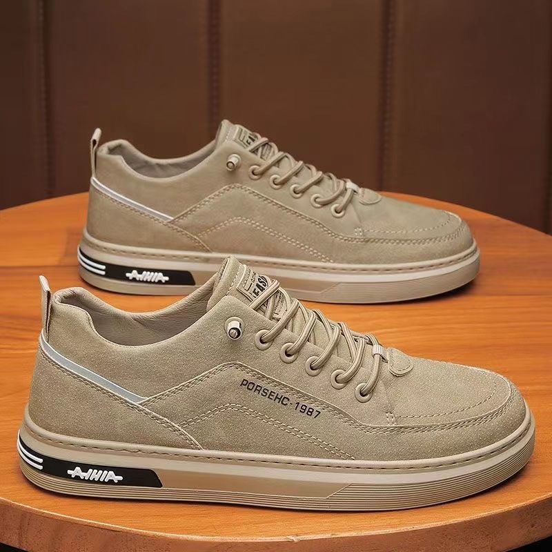 Baskets blanches en cuir soupl - Men'S Shoes Hey Dude avis et prix