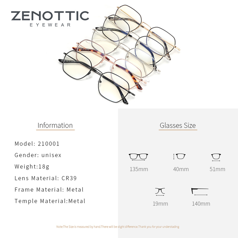 ZENOTTIC – lunettes en métal A - Men Shoes Zegna avis et prix