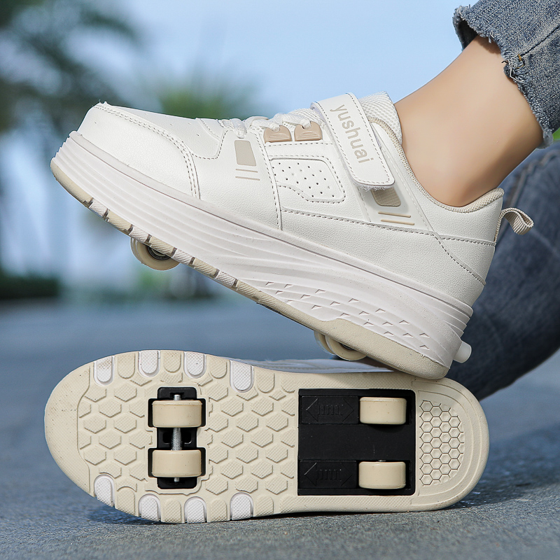 Patins à quatre roues pour gar - Men Shoes Running avis et prix